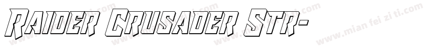 Raider Crusader Str字体转换